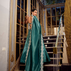 Doli - Sequins and Thread Embroidery with Diamond Teal Lehenga Choli - JMS Studio