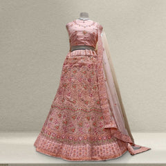 Jodha - Partywear Threadwork Sider Lehenga JMS Studio {{ Royal Red Bridal Lehenga}}