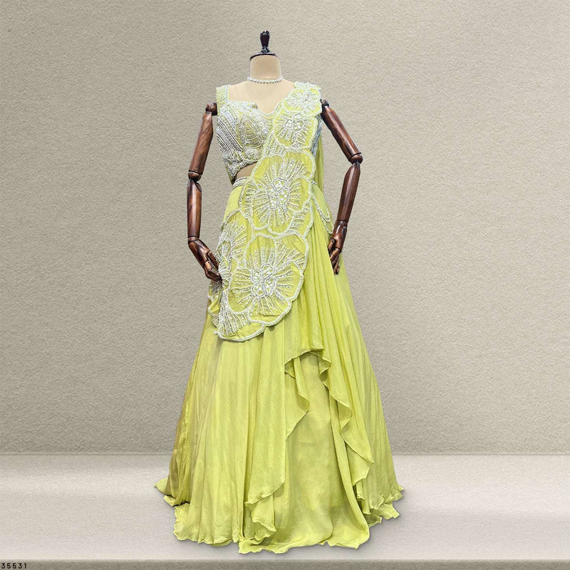 Not Your Mama's Lehenga – Modern Ready To Wear Indian Fusion Lehenga