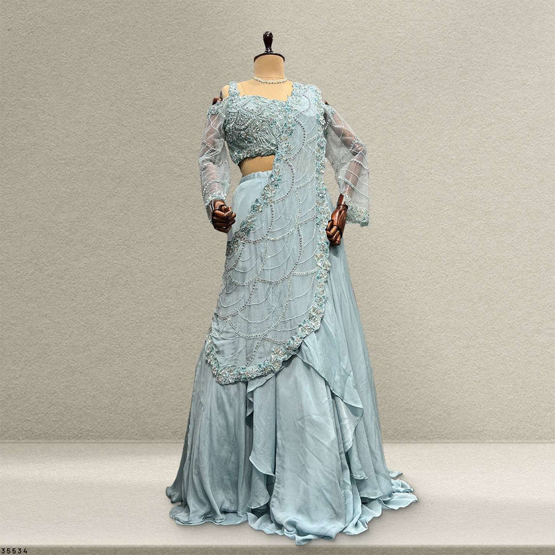 Not Your Mama's Lehenga – Modern Ready To Wear Indian Fusion Lehenga