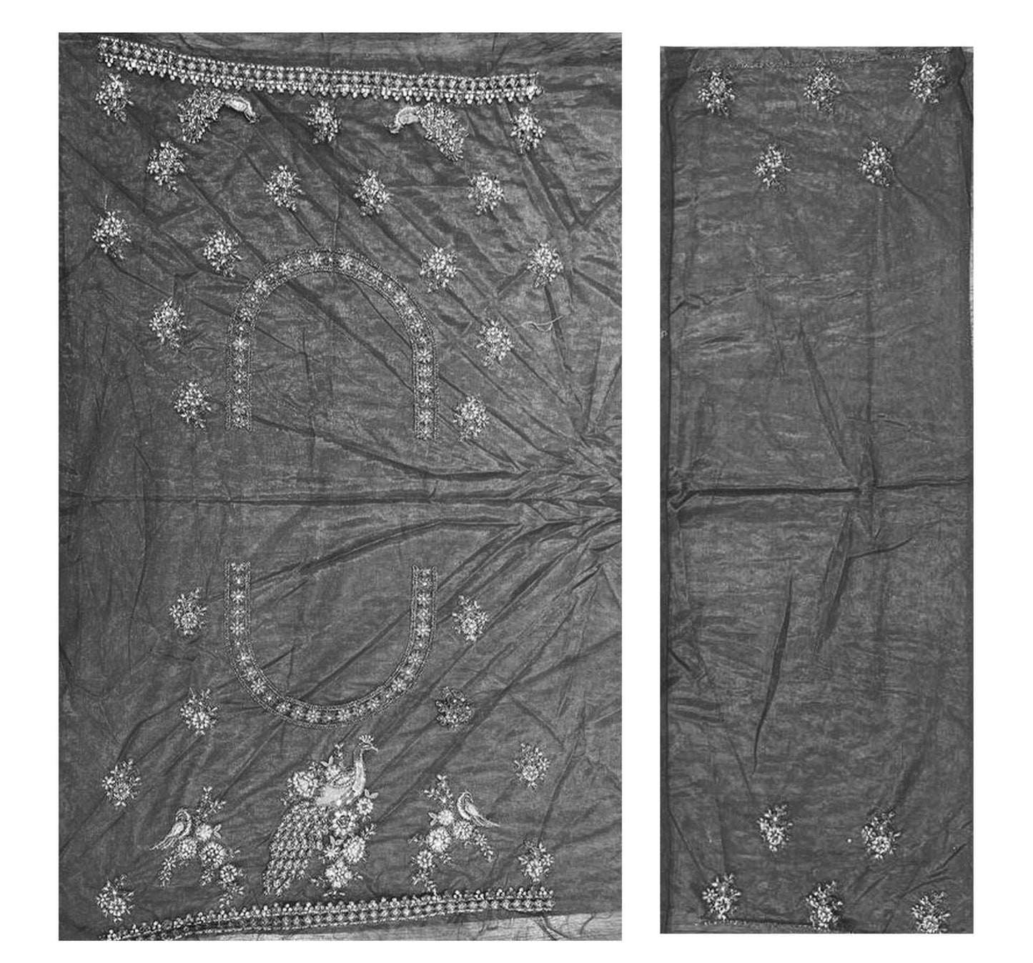 Padmini - Meenakari work Net Partywear Lehenga Choli JMS Studio {{ Royal Red Bridal Lehenga}}