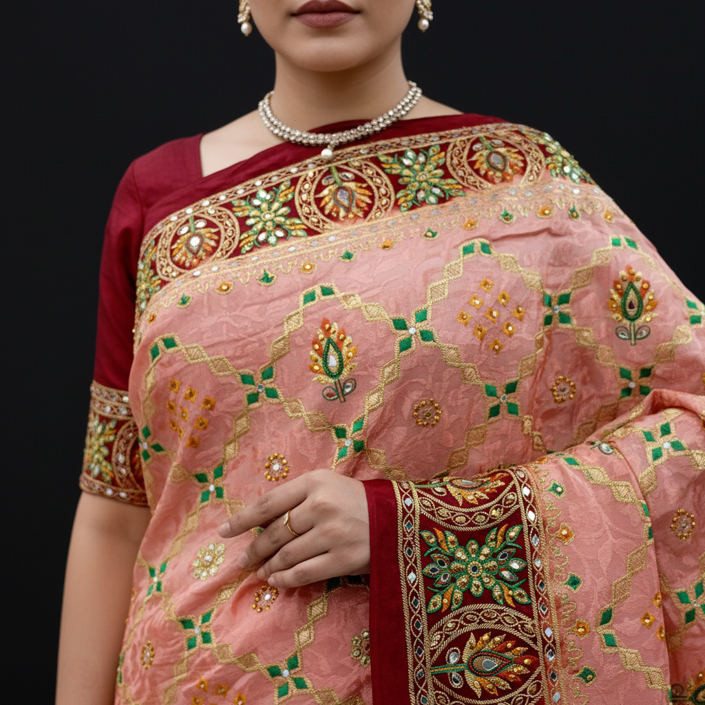 JMS_Studio Indian Wedding Saree Style for Wedding