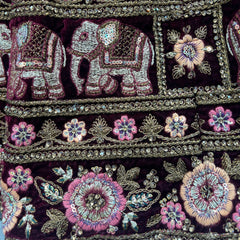 Rajgharana - The Multicolor Peacock Rajwadi Bridal Lehenga