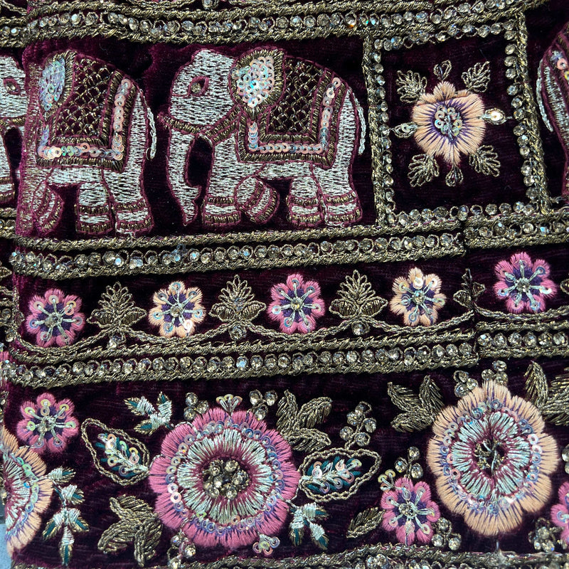 Rajgharana - The Multicolor Peacock Rajwadi Bridal Lehenga