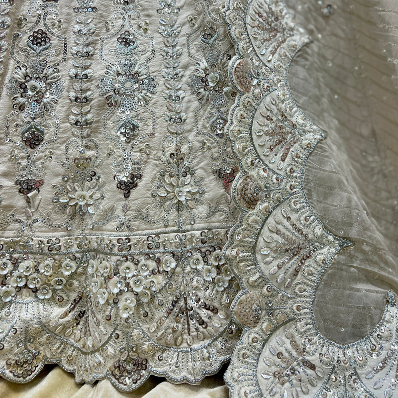 Rosé - Wedding Trousseau in Pastel Hues JMS Studio {{ Royal Red Bridal Lehenga}}