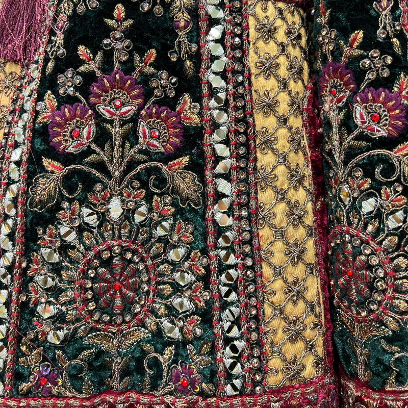 Amrapali - The Royal Gold Rajwadi Bridal Lehenga - JMS Studio