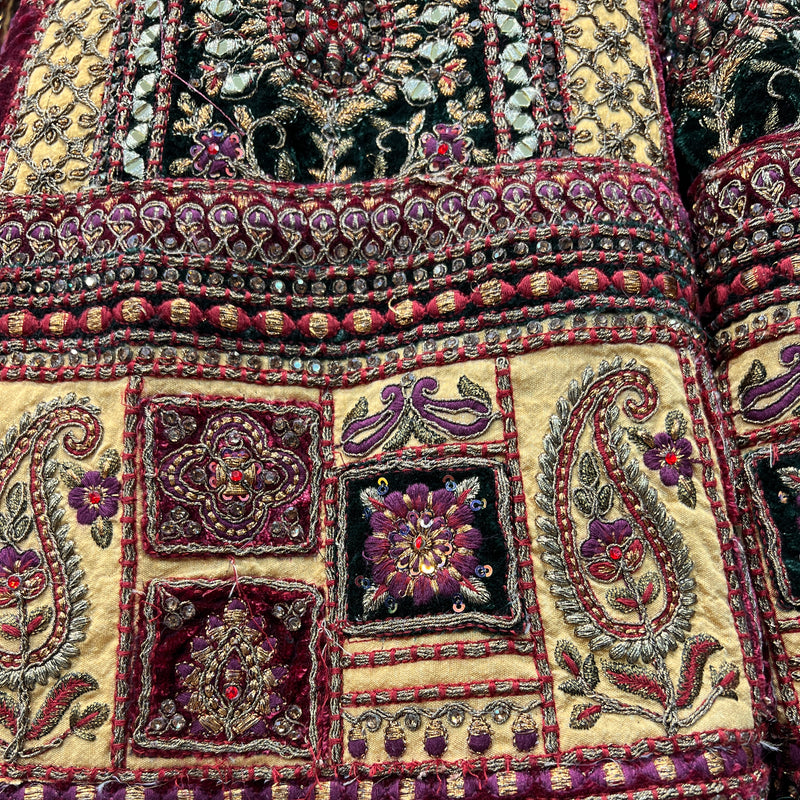 Amrapali - The Royal Gold Rajwadi Bridal Lehenga - JMS Studio