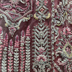 Cherry Blossom - Pink Reception Engagement Lehenga With Designer Blouse