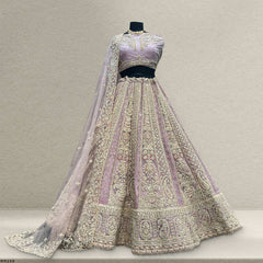 Cherry Blossom  -  The Modern Partywear Engagement Sangeet Lehenga