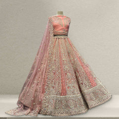 Cherry Blossom  -  The Modern Partywear Engagement Sangeet Lehenga
