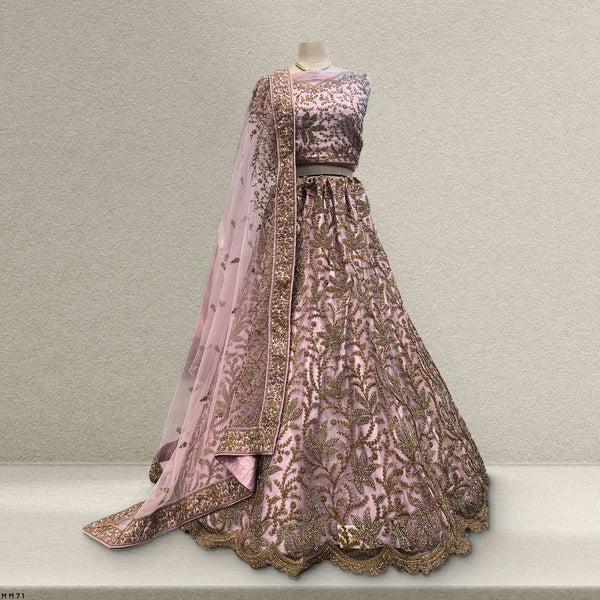 Cherry Blossom - The Modern Lehenga for Reception for Bride