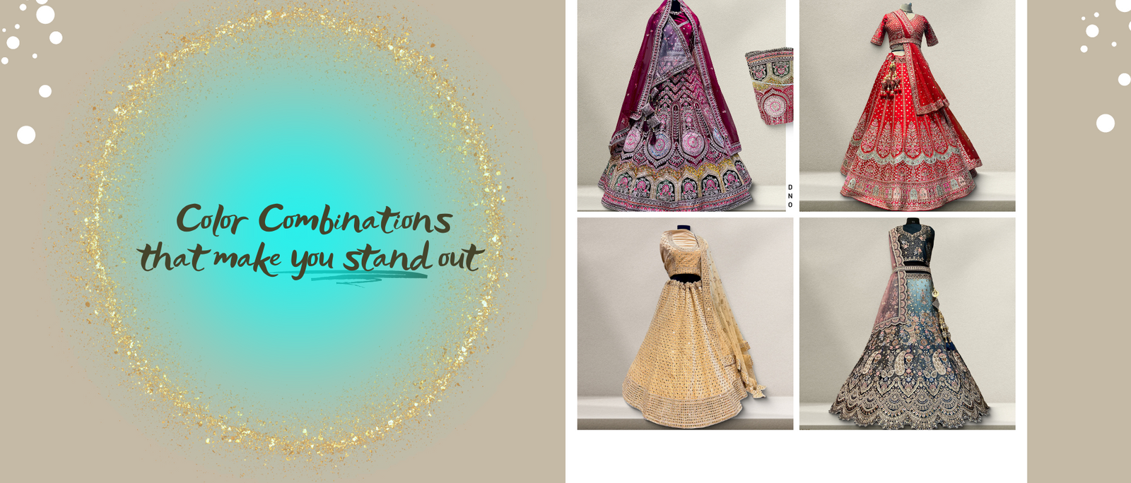 Vibrant unique lehenga color combinations showcasing various styles for standout fashion moments