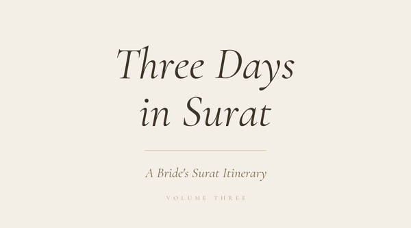 Surat Lehenga Shopping: A 3-Day Itinerary for Out-of-Town Brides