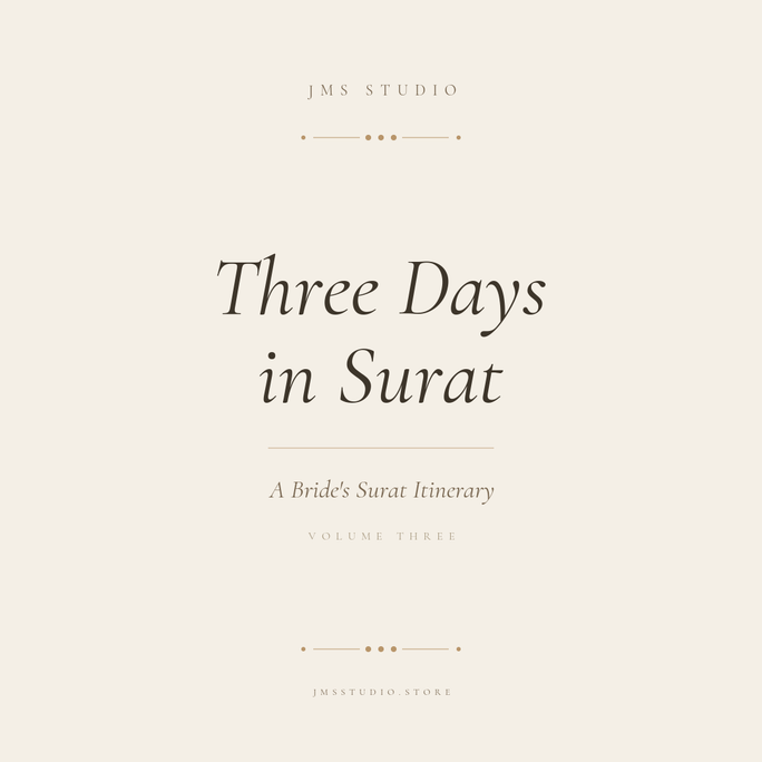 Surat Lehenga Shopping: A 3-Day Itinerary for Out-of-Town Brides