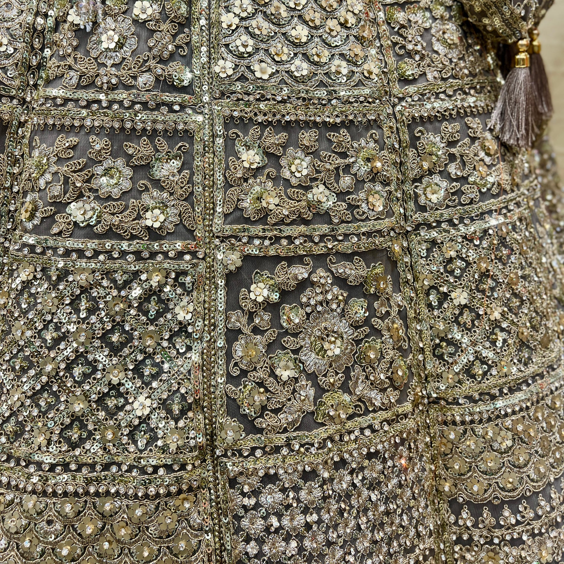 Celestial Collection: Ready-to-Wear GOLD Reception and Sangeet Lehengas JMS Studio {{ Royal Red Bridal Lehenga}}