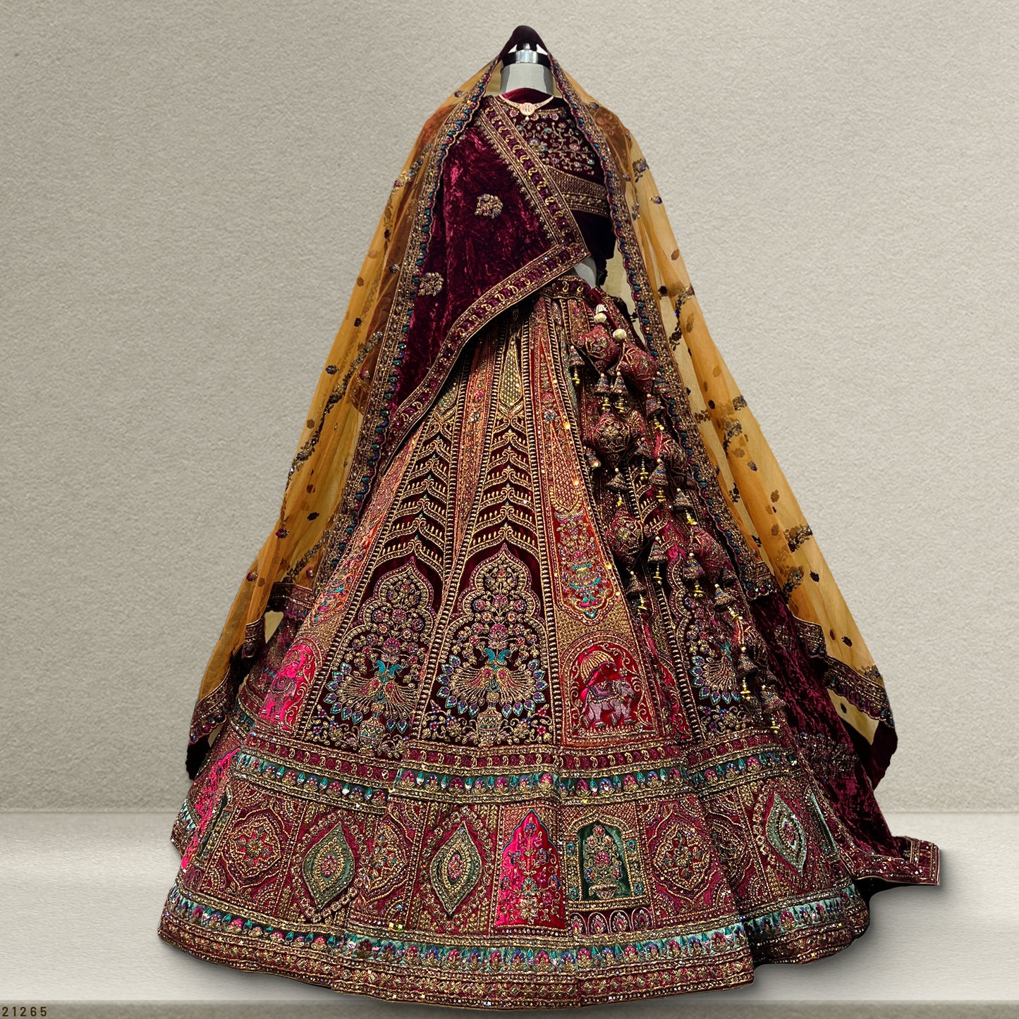 Amrapali - The Royal Marwar Rajwadi Bridal Lehenga