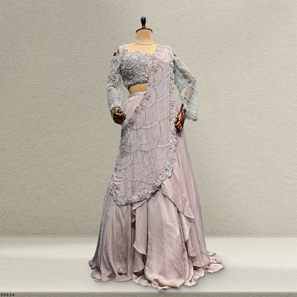 Not Your Mama's Lehenga – Modern Ready To Wear Indian Fusion Lehenga