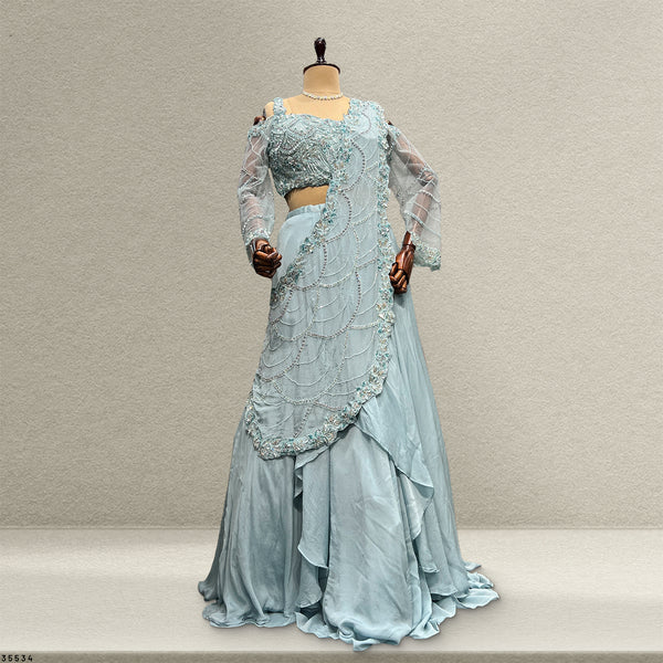 Not Your Mama's Lehenga – Modern Ready To Wear Indian Fusion Lehenga