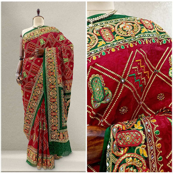 JMS_Studio Indian Wedding Saree Style for Wedding