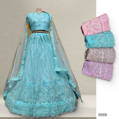 Jodha - Partywear Net Lehenga Choli JMS Studio {{ Royal Red Bridal Lehenga}}