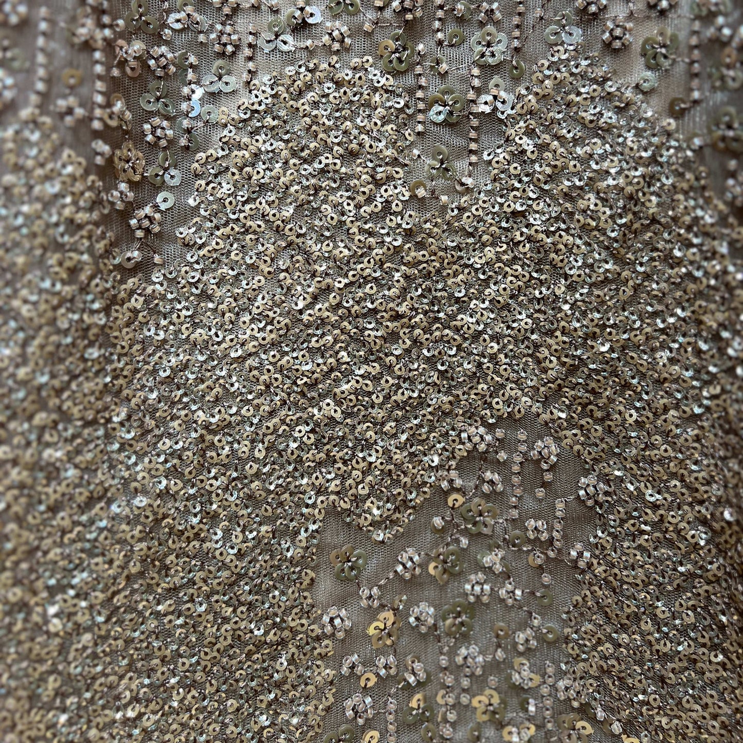 Jazzagals - Designer Handwork Couture Reception Lehenga Golden Brown