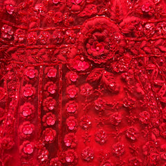 Jazzagals - Designer Replica Monotone Handwork Haute Couture Lehenga