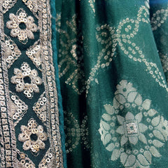 Shringaar: Georgette Banarasi Lehenga with Beautiful Flair