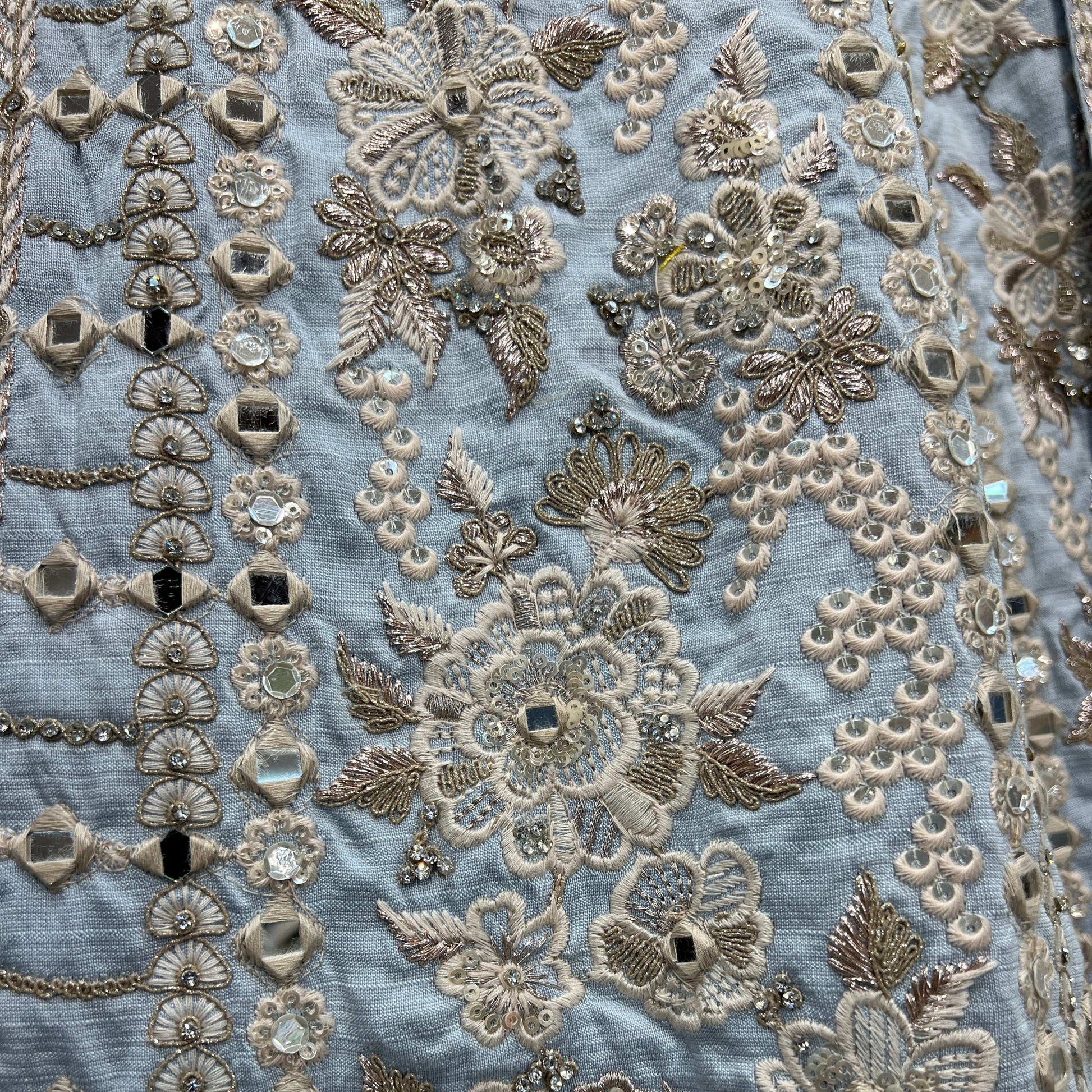 Damsel - Raw Silk Yellow Big Flared Designer Replica Lehenga