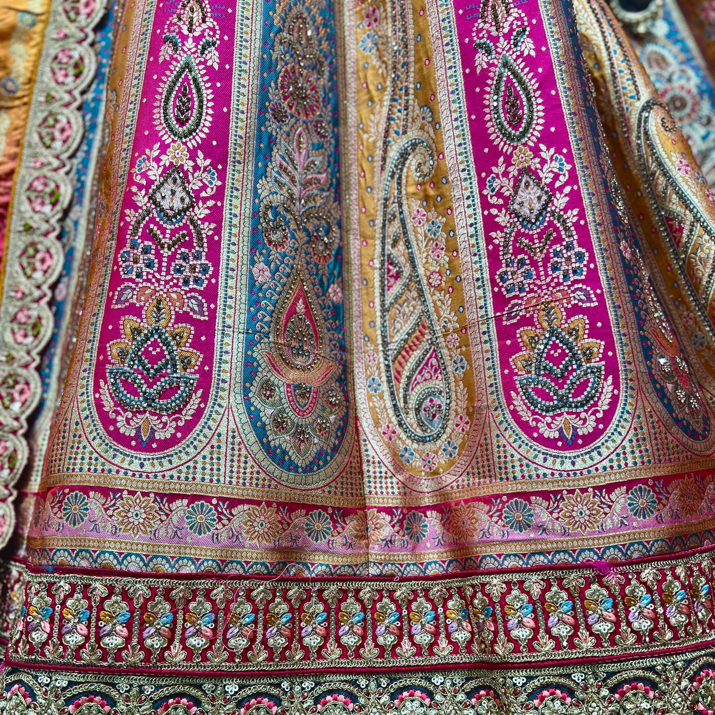 Shringaar: Luxurious Banarasi Silk Lehengas with Intricate Silk Work Blouse