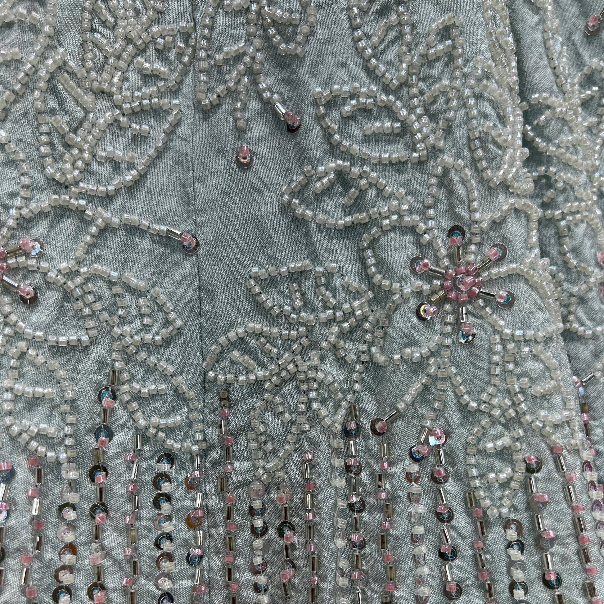 Jazzagals - Designer Replica Powder Blue Handwork Couture Lehenga - JMS Studio