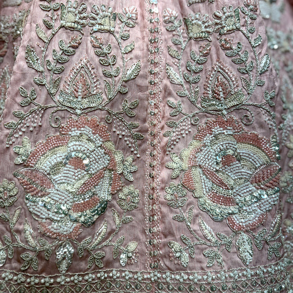 Royalty - Viscose Soft Silk Designer Lehenga in Beads Handwork