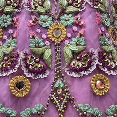 Jazzagals - PDP Replica Multicolor Designer Handwork Lehenga