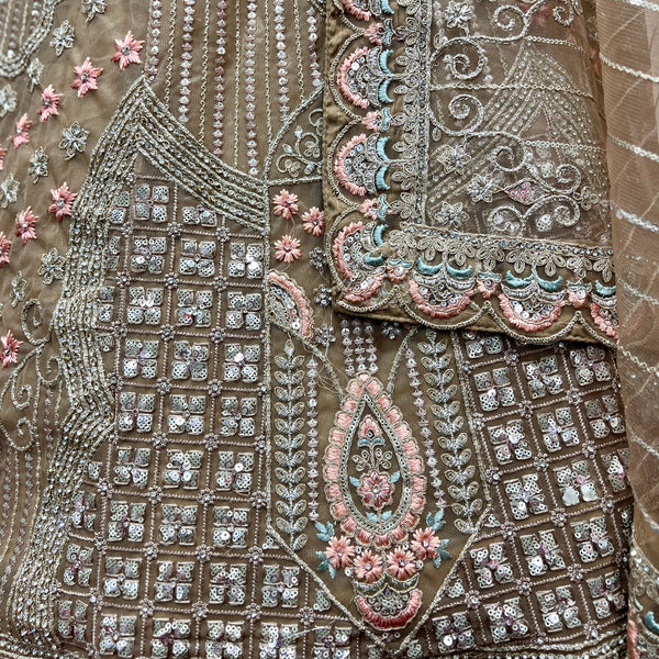 Cherry Blossom - The Modern Ivory Lehenga for Reception Engagement JMS Studio {{ Royal Red Bridal Lehenga}}