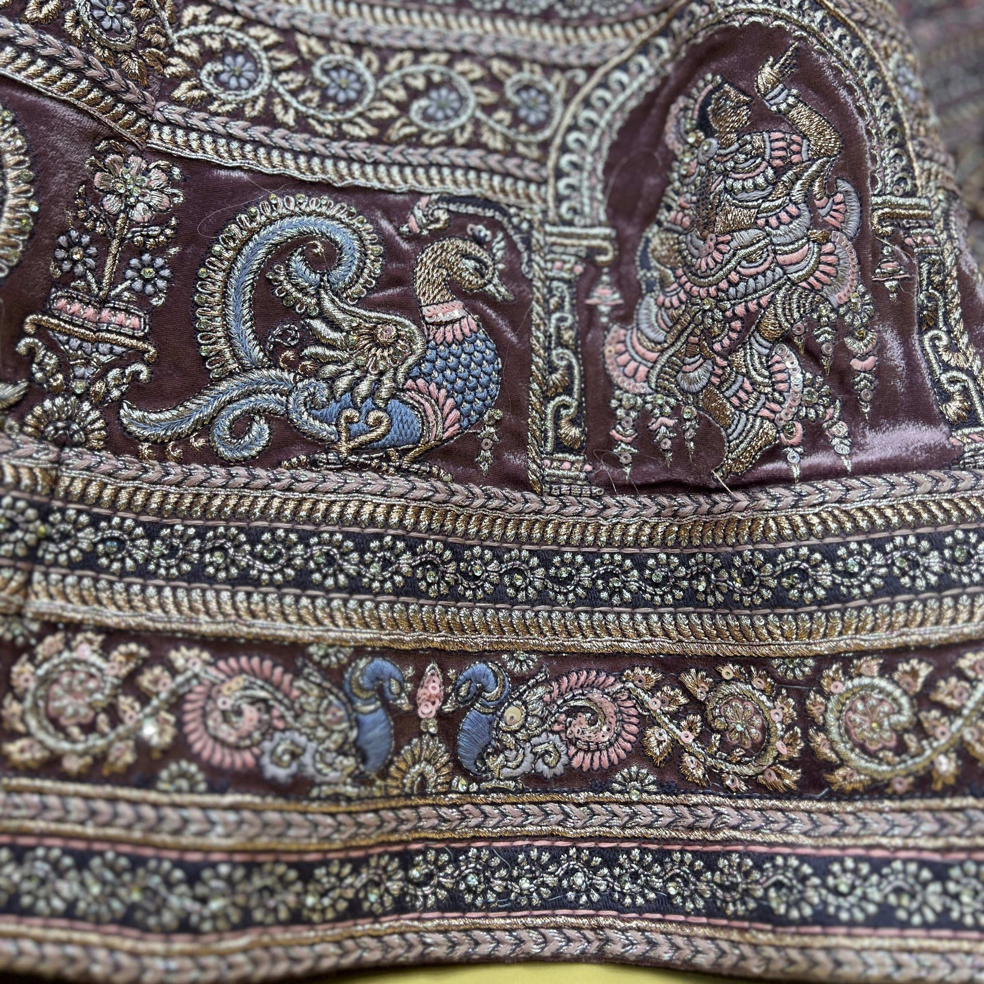 Damsel - Luxe Velvet Mystic Lavender Designer Lehenga