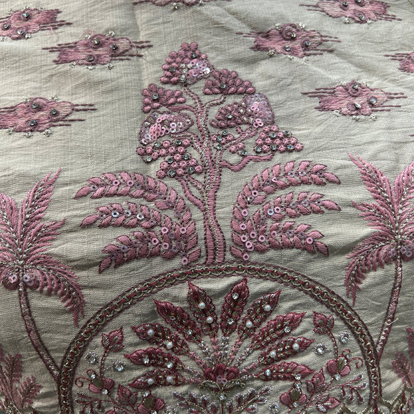Rosé - Wedding Trousseau in Pastel Hues Bridal Reception Lehenga