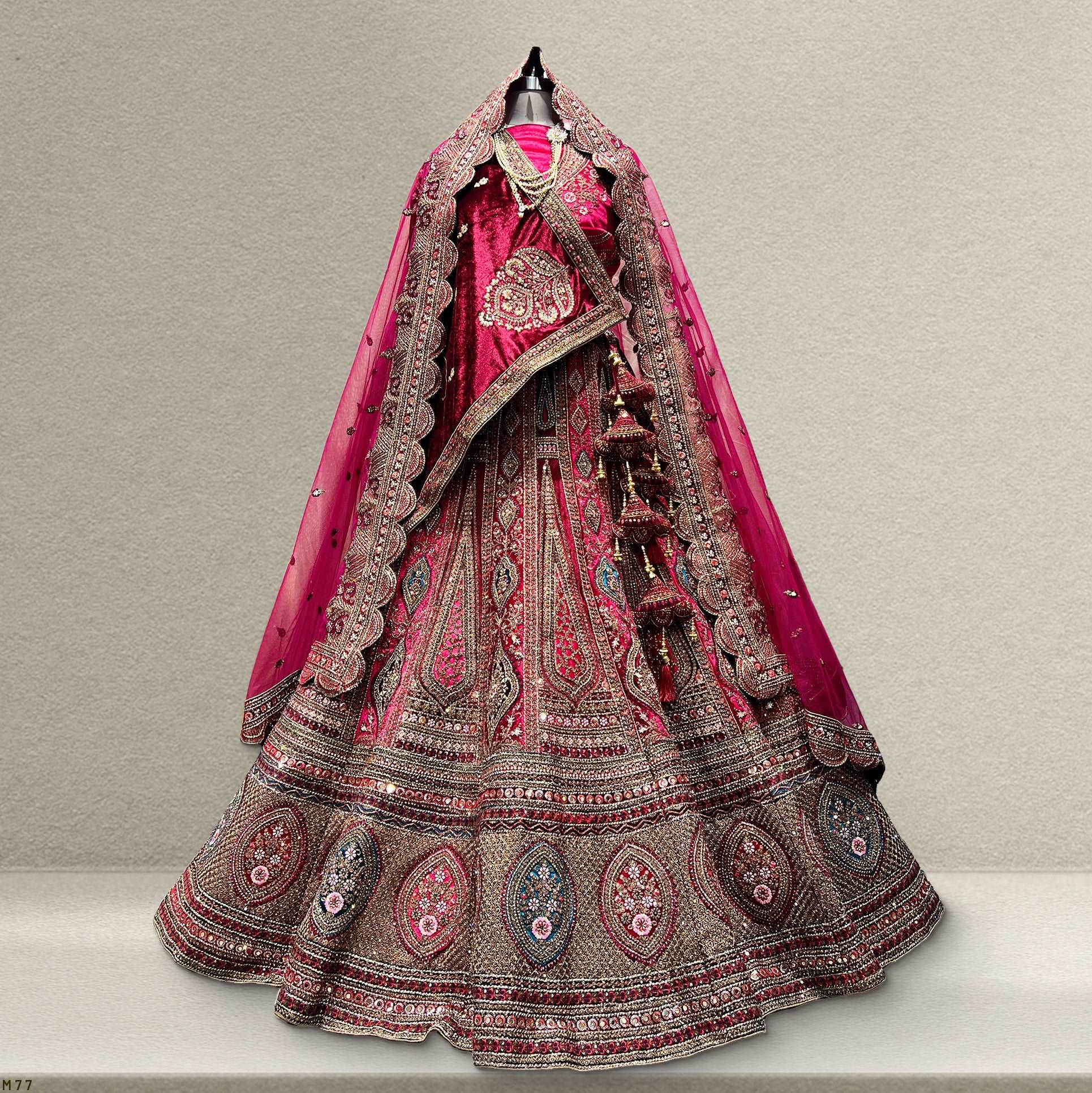 Rajwada bridal lehenga best sale