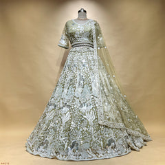 Celestial Collection: Ready-to-Wear Handwork Reception and Sangeet Lehengas