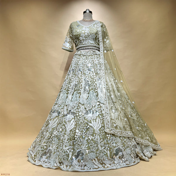 Celestial Collection: Ready-to-Wear Handwork Reception and Sangeet Lehengas