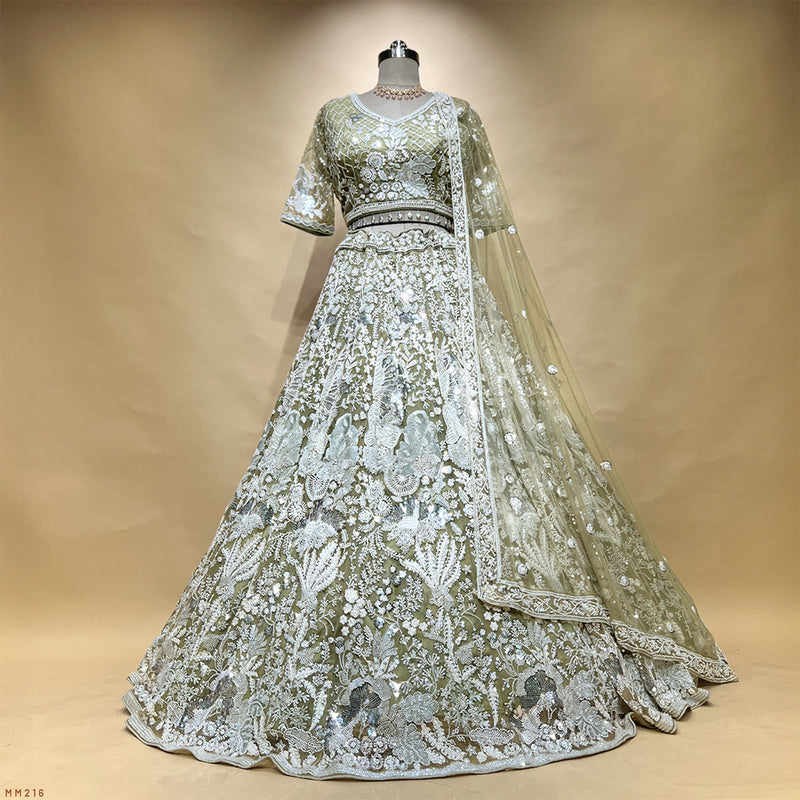 Celestial Collection: Ready-to-Wear Handwork Reception and Sangeet Lehengas