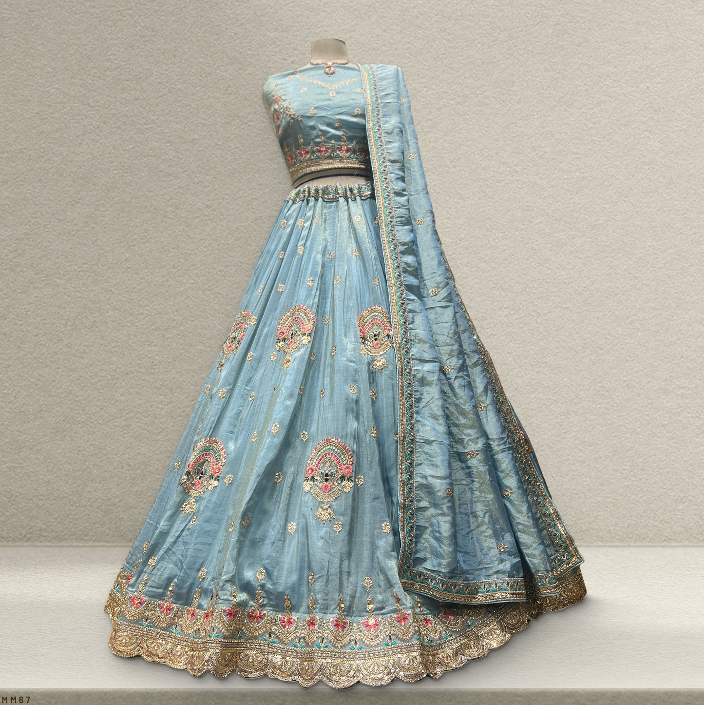 Jazzagals - Soft Silk Stunning Partywear Lehenga