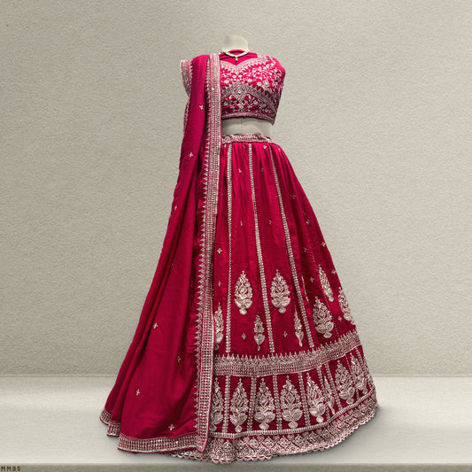 Aisha - Gorgeous Partywear Georgette Sider Lehenga