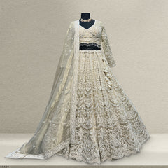 Celestial Collection: Ready-to-Wear Off Handwork Haute Couture Lehenga