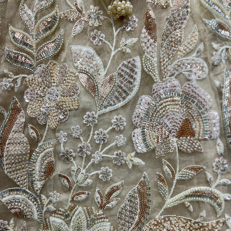 Celestial Collection: Ready-to-Wear Off Handwork Haute Couture Lehenga