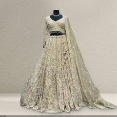 Celestial Collection: Ready-to-Wear Off Handwork Haute Couture Lehenga