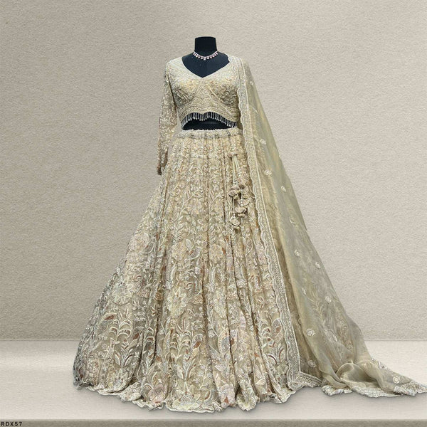 Celestial Collection: Ready-to-Wear Off Handwork Haute Couture Lehenga