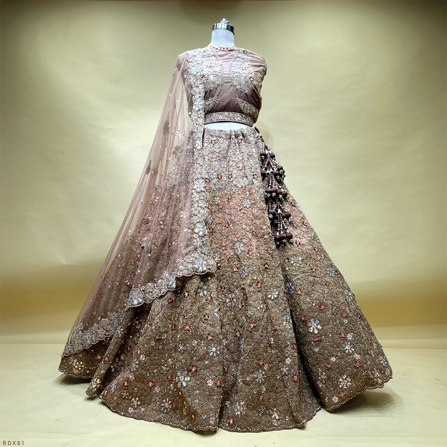 Jazzagals - The Modern Ombre Lehenga for Reception for Bride