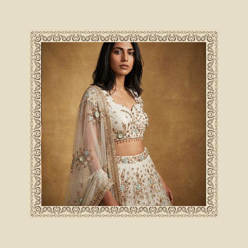 Sider Lehengas