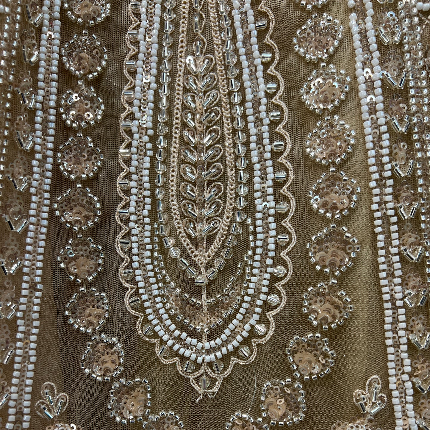 JMS Studio Ivory Handwork Lehenga for Reception & Sangeet for Bride