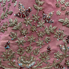 Amrapali - Tissue Silk Zardosi Handwork Royal Look Designer Lehenga