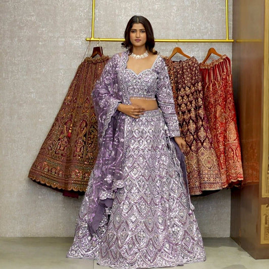 Celestial Collection: Ready-to-Wear Modern Reception and Engagement Lehengas